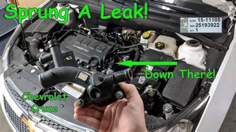 coolant leak chevy cruze|2011